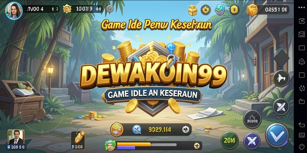 Tampilan gameplay DEWAKOIN99 yang menarik dan penuh warna.