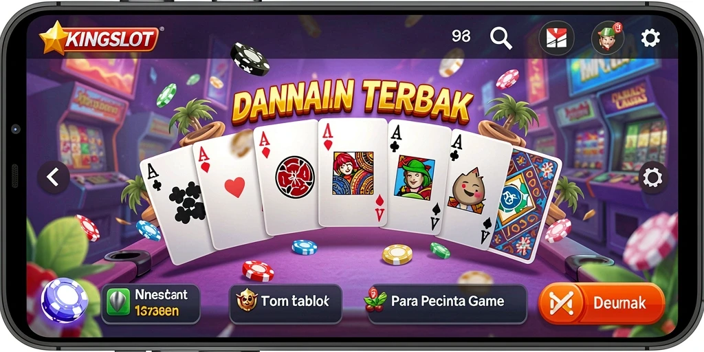 Tampilan gameplay KINGSLOT yang mengasyikkan dan interaktif.