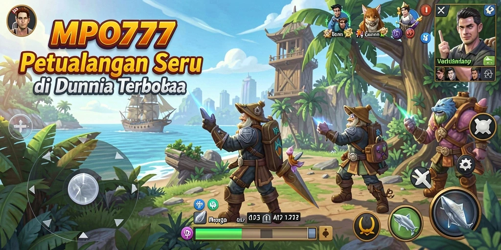 Tampilan gameplay dalam dunia terbuka yang memukau.