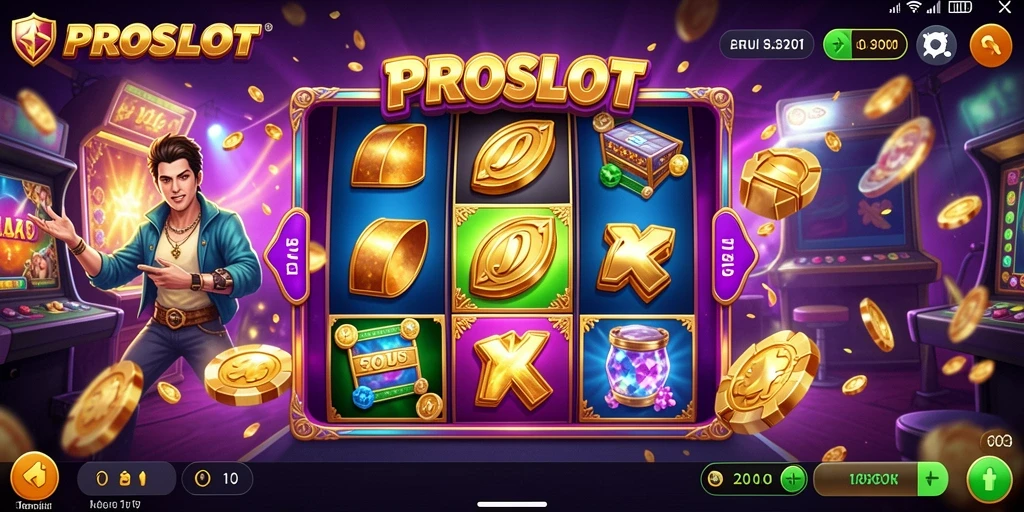 Tampilan menarik dari gameplay Slot yang seru dan mengasyikkan.